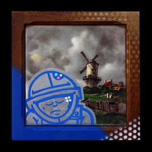 Blue Astronaut